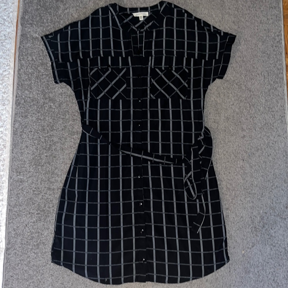 Plaid dress size medium